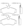 Image de Remblokken set 2312401 Textar