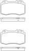 Image de Remblokken set 2374502 Textar