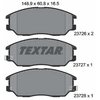 Image de Remblokkenset schijfrem 2372601 Textar