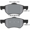 Image de Remblokkenset schijfrem 2380701 Textar