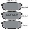 Image de Remblokkenset schijfrem 2405801 Textar
