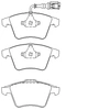 Image de Remblokken set 2374601 Textar