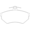 Image de Remblokken set 2016801 Textar