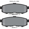 Image de Remblokkenset schijfrem 2421501 Textar