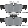 Image de Remblokken set 2392302 Textar