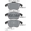 Image de Remblokkenset schijfrem 2433301 Textar
