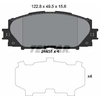 Image de Remblokkenset schijfrem 2445101 Textar