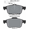 Image de Remblokkenset schijfrem 2434001 Textar
