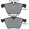 Image de Remblokken set 2407903 Textar