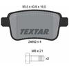 Image de Remblokkenset schijfrem 2469204 Textar