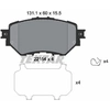 Image de Remblokkenset schijfrem 2215401 Textar