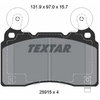 Image de Remblokkenset schijfrem 2591501 Textar