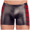 Image de Boxer long VEGA Noir-Rouge M