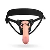 Image de Realistische dildo met harnas