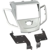 Image de 2-DIN Paneel Ford Fiesta zonder Multifunctioneel display 2008-2017 - Kleur: Zilver 381114202 ACV
