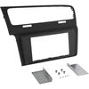 Image de 2-DIN Paneel Volkswagen Golf 7 2012-2019 Kleur: mat zwart 381320381 ACV