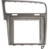 Image de 2-Din Paneel 10 met aflegvak VW Golf 2012-2020 Zilver 3813201382 ACV