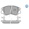Image de Remblokkenset schijfrem 0252137316W Meyle