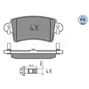 Image de Remblokkenset schijfrem 0252366916PD Meyle