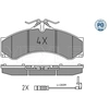 Image de Remblokkenset schijfrem 0252907620PD Meyle