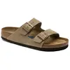 Image de Birkenstock Sandales Arizona Soft Footbed Suede Leather