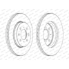 Image de Remschijf DDF1510C Ferodo