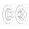 Image de Remschijf DDF1299C Ferodo