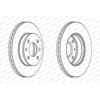 Image de Remschijf DDF1529C Ferodo