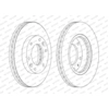 Image de Remschijf DDF1612C Ferodo