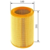Image de Luchtfilter S3329 Bosch