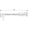 Image de Waarschuwingscontact remvoering-/blokslijtage Voor Links AP813 Bosch