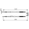 Image de Handremkabel BC933 Bosch