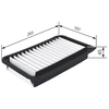 Image de Luchtfilter S0420 Bosch