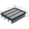 Image de Luchtfilter S0744 Bosch