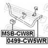 Image de Lagerbus stabilisator MSBCW8R Febest