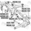Image de Draagarm wielophanging 0525TBR Febest