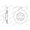 Image de Remschijf DDF2664C Ferodo