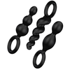 Image de Kit de 3 plugs Silicone Booty Call Satisfyer 9.5 x 2.5cm
