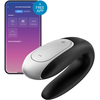 Image de Double stimulateur connecté Double Fun Satisfyer Noir