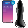 Image de Plug vibrant connecté Rotator Plug Satisfyer 10 x 4cm Noir