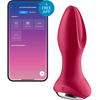 Image de Plug vibrant connecté Rotator Plug Satisfyer 10 x 4cm Fuchsia