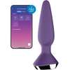 Image de Plug Anal Vibrant connecté Ilicious 1 Satisfyer 10 x 3cm Violet