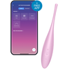 Image de Stimulateur connecté Twirling Joy Satisfyer 17cm Rose