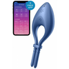 Image de Cockring vibrant connecté Bullseye Satisfyer Bleu