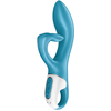 Image de Vibro Rabbit EMBRACE ME Satisfyer 20cm Bleu