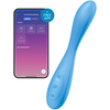 Image de Vibro connecté G-SPOT FLEX 4+ Satisfyer 20cm Bleu