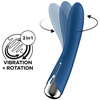 Image de Stimulateur Spinning Vibe 1 - 11 x 3cm Bleu