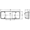 Image de Hella Lampglas voor achterlicht 9EL122689051 Hella