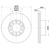 Image de Remschijf 52115 8DD355100401 Hella Pagid GmbH