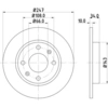 Image de Remschijf 8DD355100841 Hella Pagid GmbH